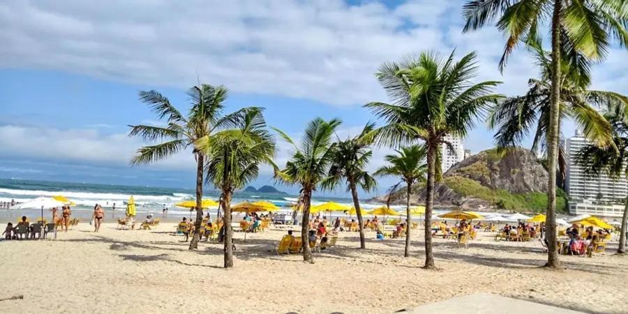 Apartamento Para Ate 8 Pessoas! 2 Quartos, Praia Da Enseada Guarujá Kültér fotó
